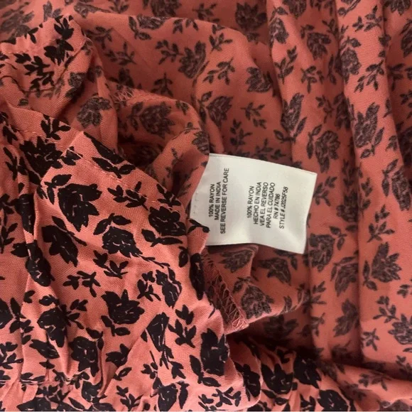 NWT Patrons Of Peace High To Low Maxi Dress in Floral Print - Picture 4 of 7